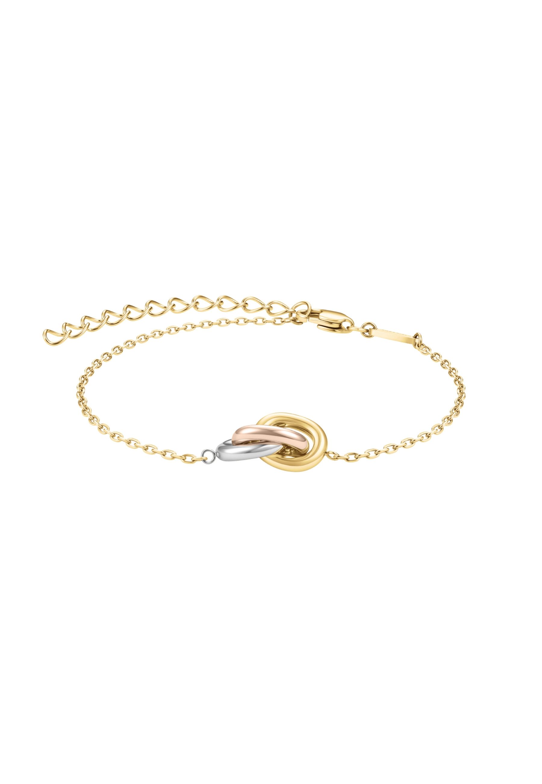 ROSEFIELD Armband Rosefield Damen 3 Rings Armband Dreifarbig Plattiert