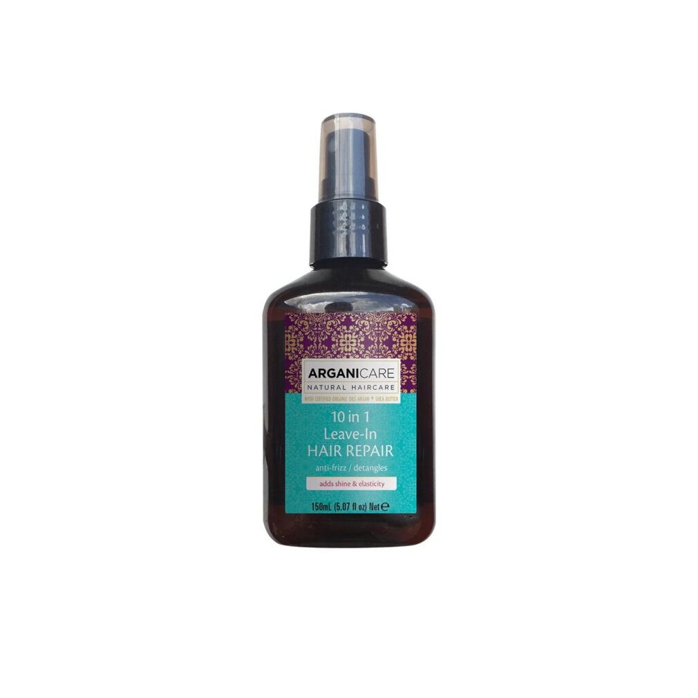 Arganicare Haarpflege-Set 10in1-Arganöl und Sheabutter, Balsamspray, entwirrend und gegen Frizz