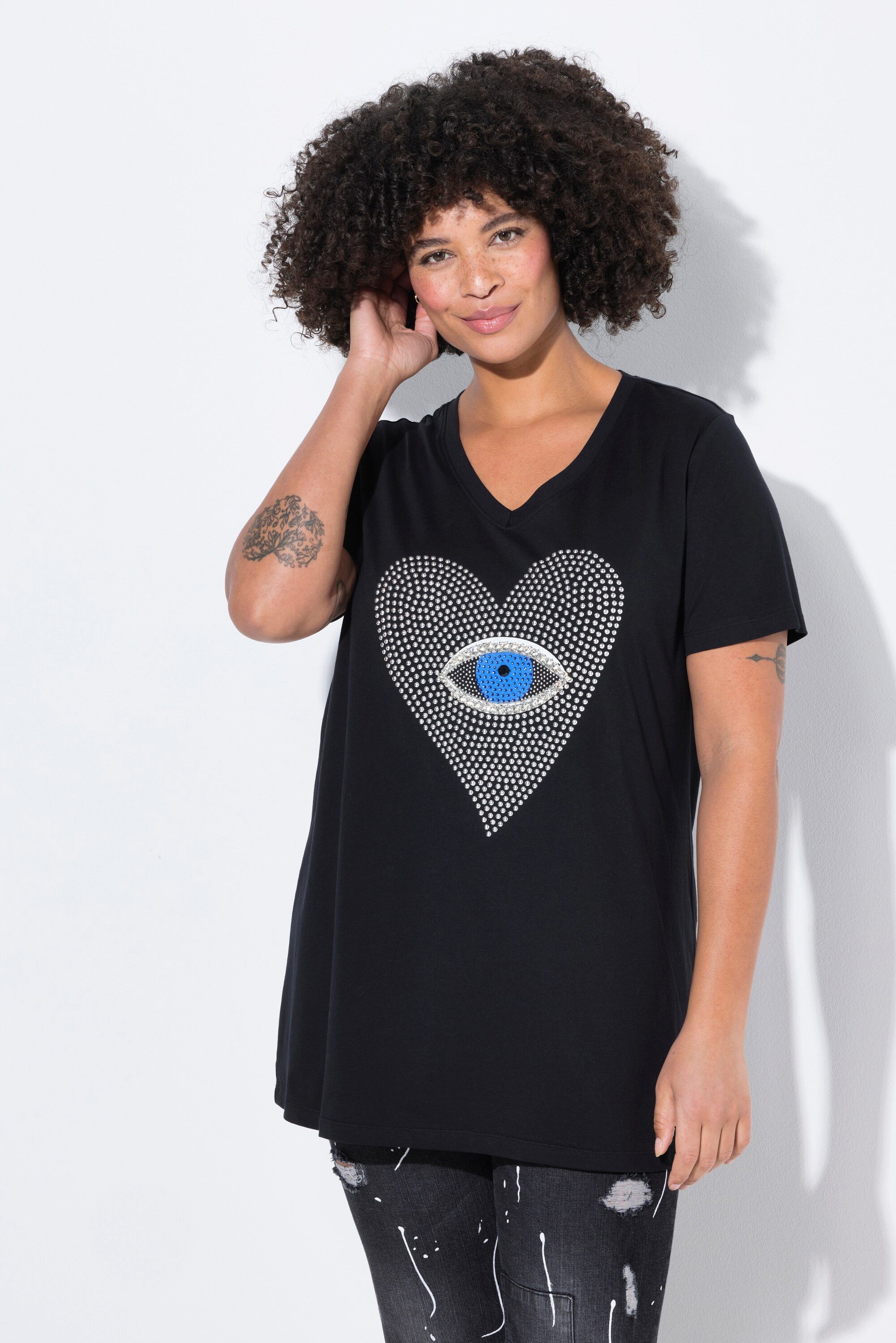 Angel of Style T-Shirt T-Shirt Herz-Auge günstig online kaufen