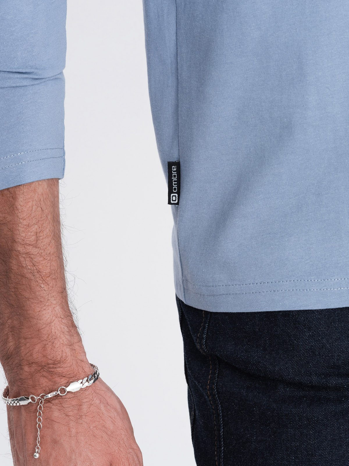 OMBRE Longsleeve Longsleeve für Herren mit V-Ausschnitt. – Bild 5 von 5