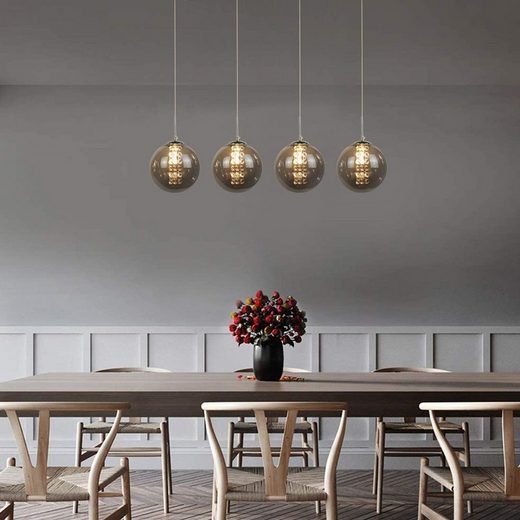 ZMH Pendelleuchte »LED Pendellampe Höhenverstellbar Kronleuchter