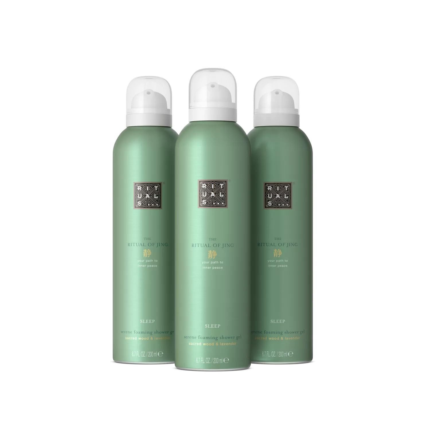 Rituals Duschgel RITUALS The Ritual of Jing Vorteilspack mit 3 x Duschschaum