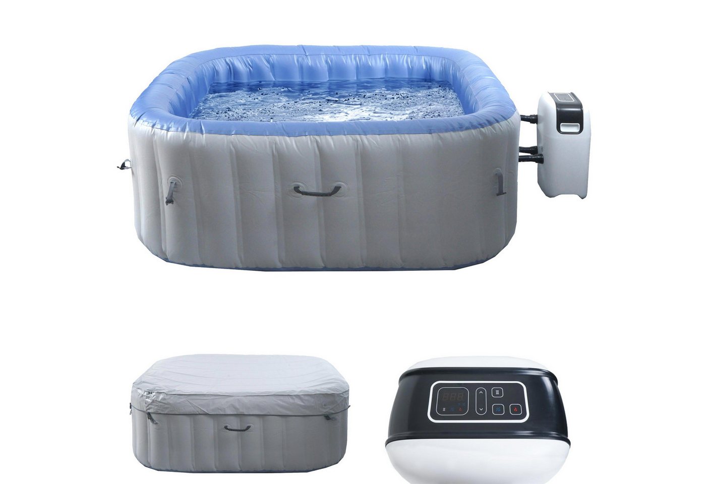 Thumbnail - MCW Whirlpool MCW-N97-PE-180, Innen- und Außenbereich, Hohe Formbeständigkeit, Platz für 5 Personen