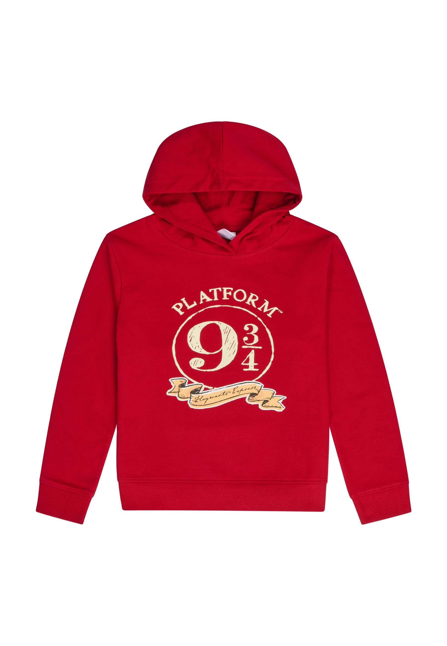 ONOMATO! Kapuzensweatshirt Harry Potter Platform 9¾ Kinder Kapuzenpullover Hoodie Kapuze