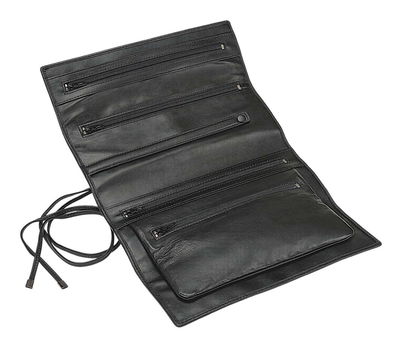 WINDROSE Schmuckkoffer Jewellery Roll, aus echtem Leder