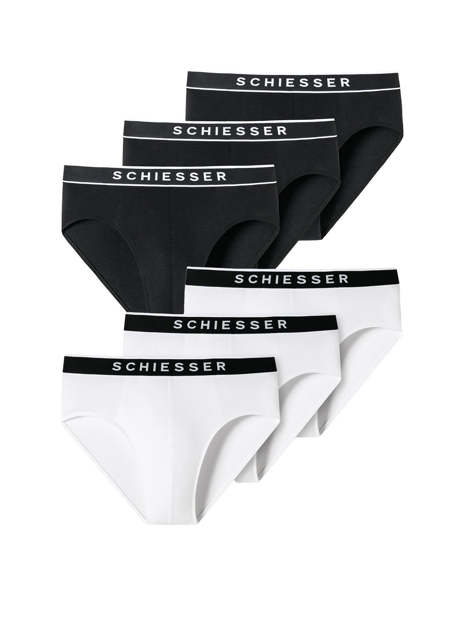 Schiesser Slip 95/5 Organic Cotton (3-St) günstig online kaufen