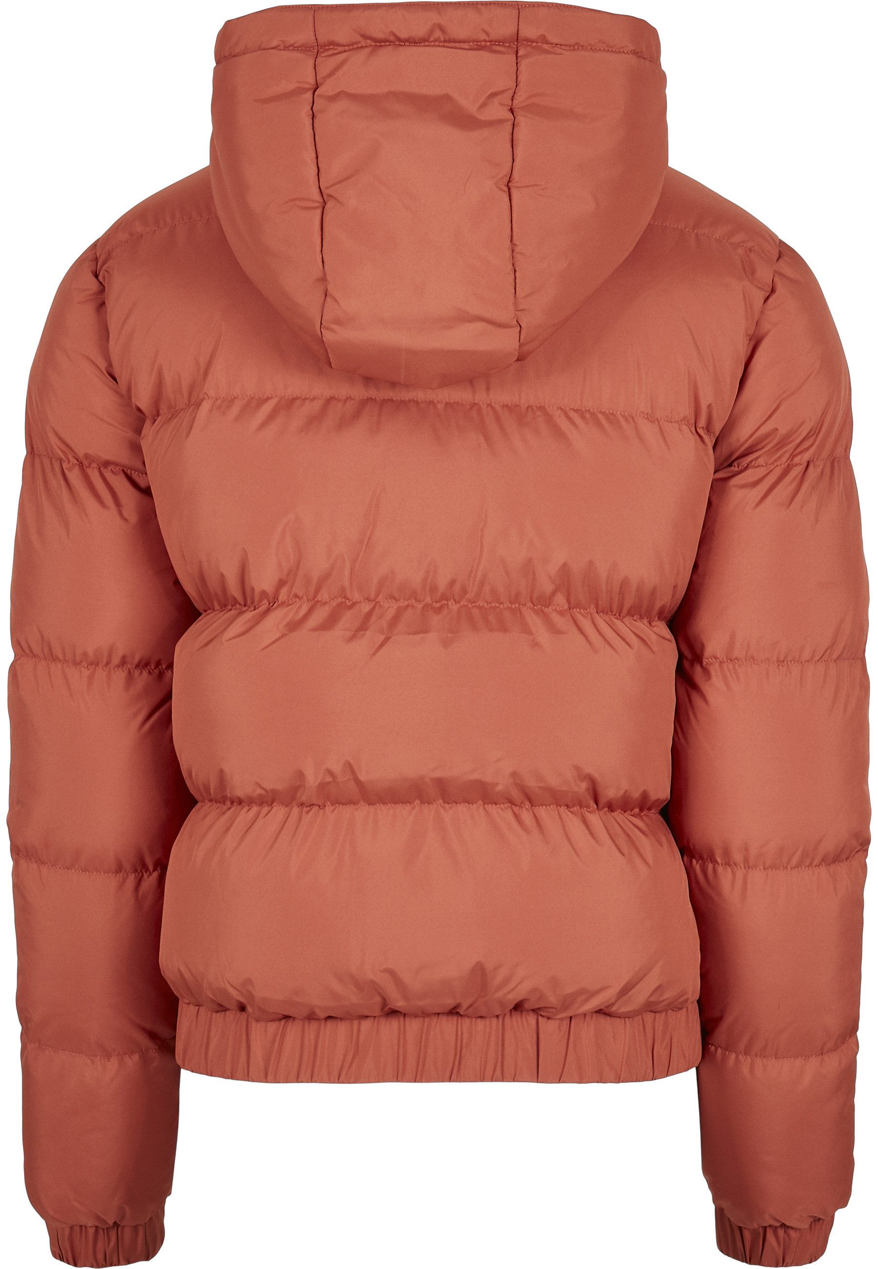 URBAN CLASSICS Winterjacke Urban Classics Damen Ladies Hooded Puffer Jacket günstig online kaufen