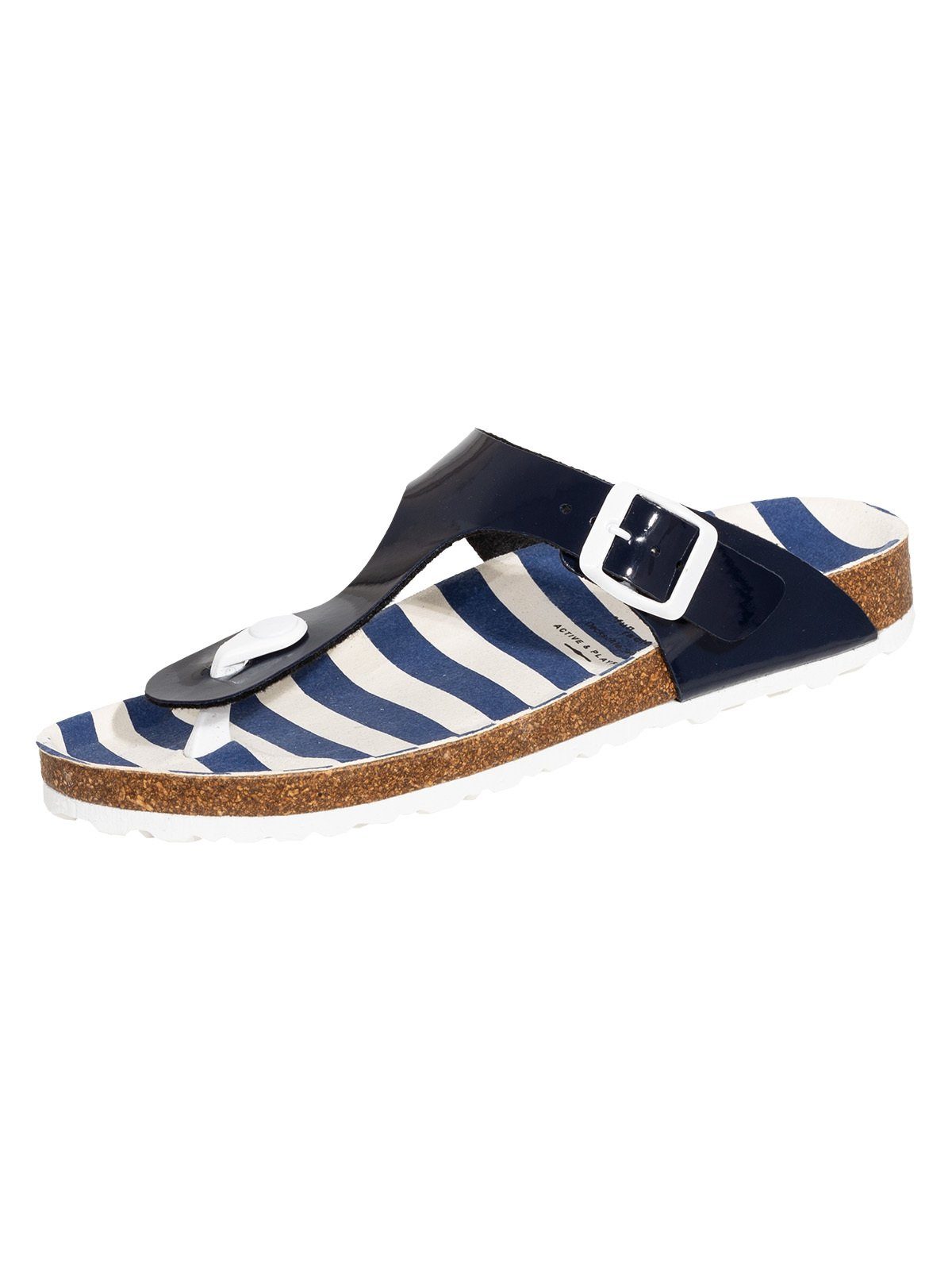 LICO work Lico Bioline Zehenpantolette blau günstig online kaufen