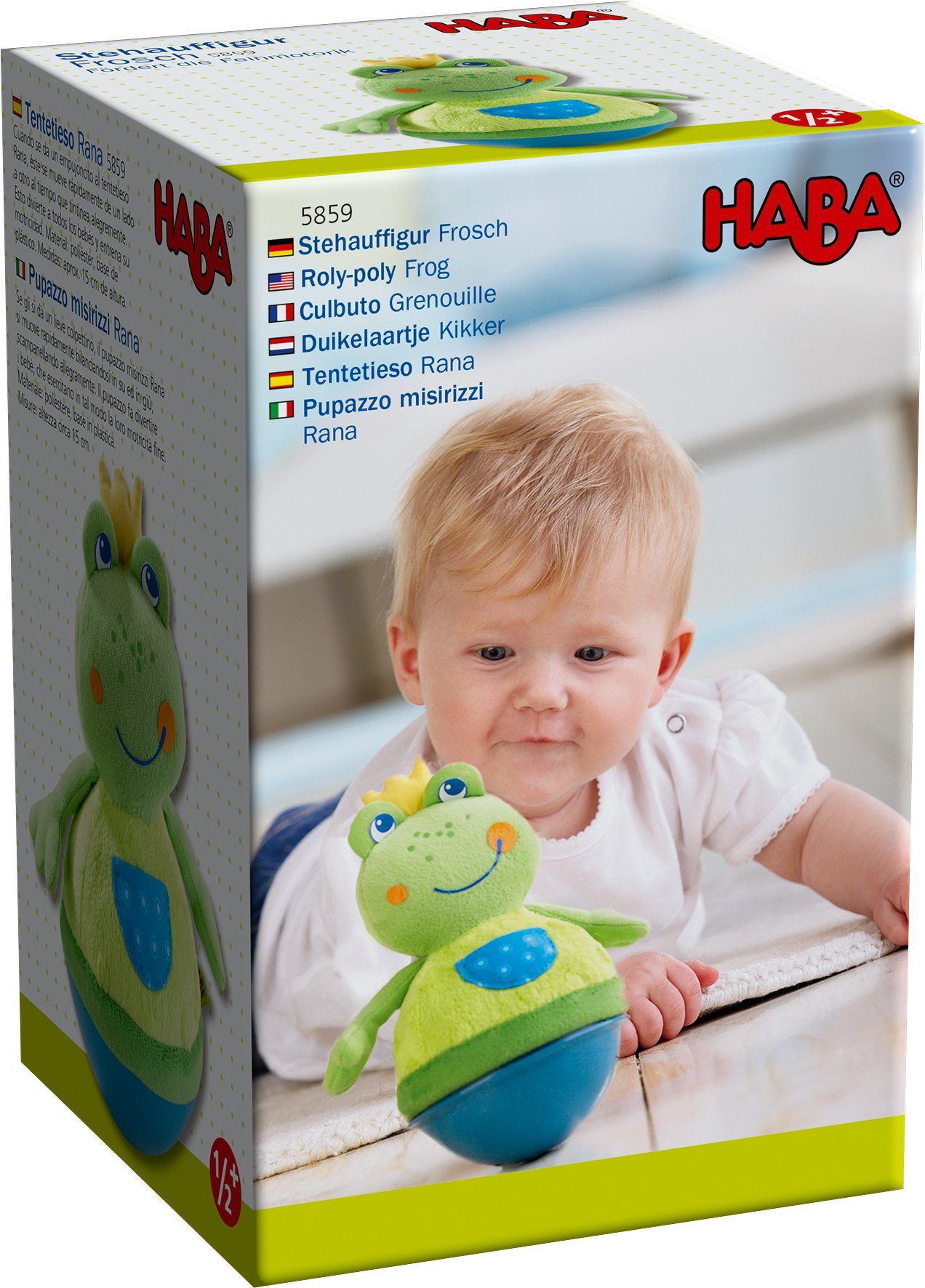 Haba Greifling Stehauffigur Frosch