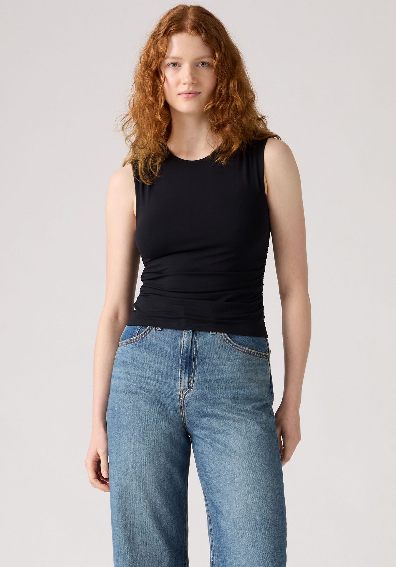 Levi's® Tanktop CRYSTAL RUCHED TO mit seitlicher Raffung günstig online kaufen