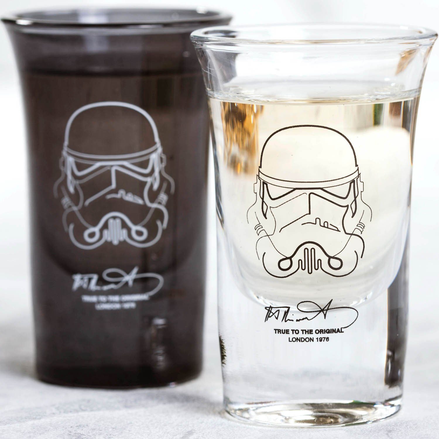Thumbs Up Schnapsglas Original Stormtrooper - Shot Gläser (4er Set), Glas, Lizenzprodukt