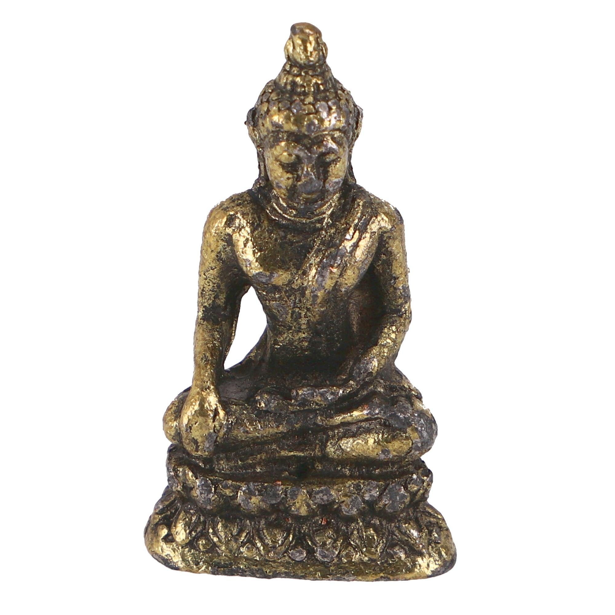 Guru-Shop Buddhafigur kleiner Buddha Talisman -1 | Dekofiguren