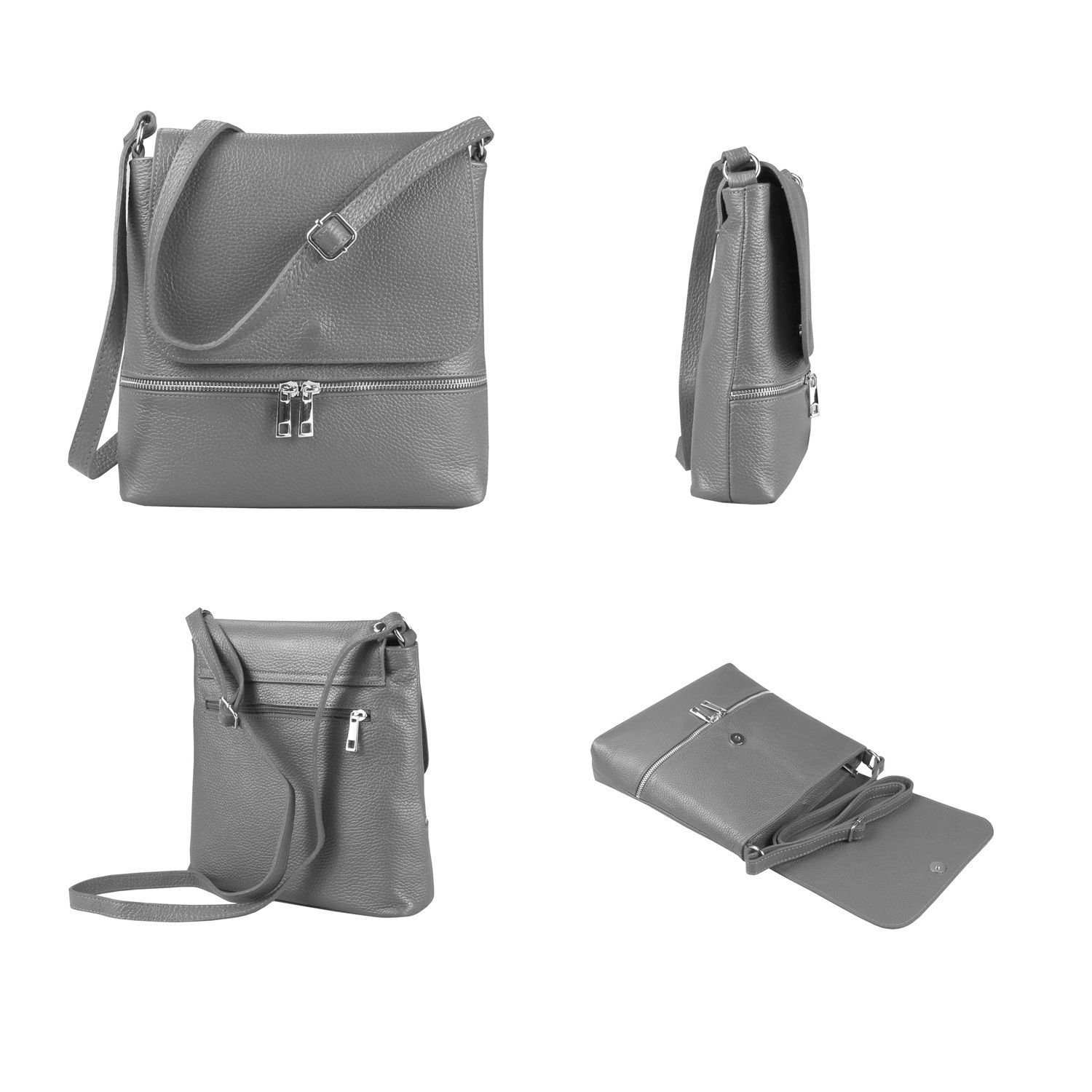 ITALYSHOP24 Schultertasche Made in Italy Damen günstig online kaufen