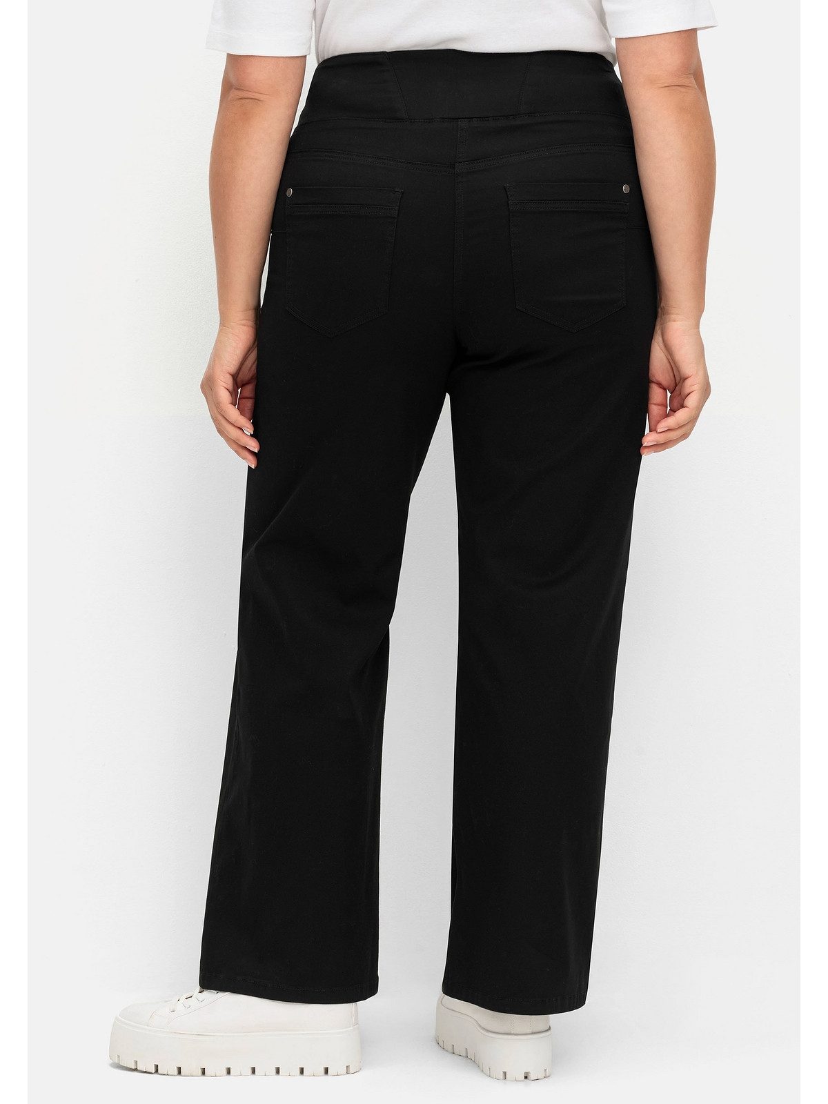 Sheego Stretch-Hose Große Größen im Curvy-Schnitt ANNE