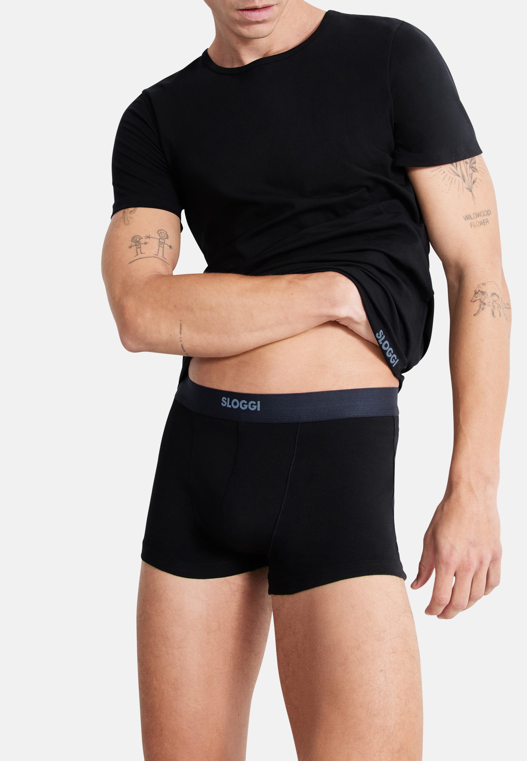 sloggi Unterhemd men EVER Ease Unterhemd / Shirt Kurzarm - Baumwolle - Atmungsaktiv