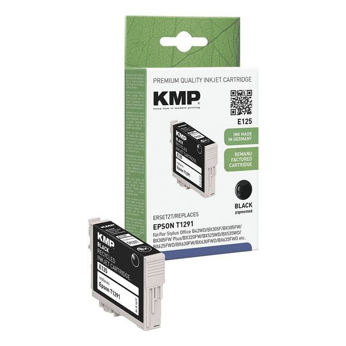 KMP Tintenpatrone (ersetzt Epson »T1291« schwarz)