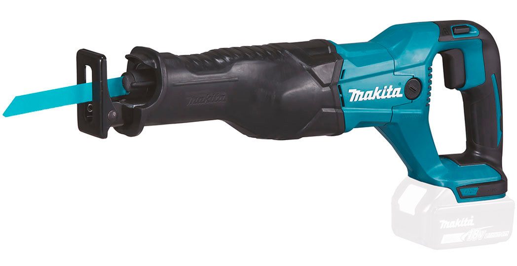 Makita Akku-Reciprosäge DJR186ZK, inkl. 2 Sägeblätter und Aufbewahrungskoff günstig online kaufen