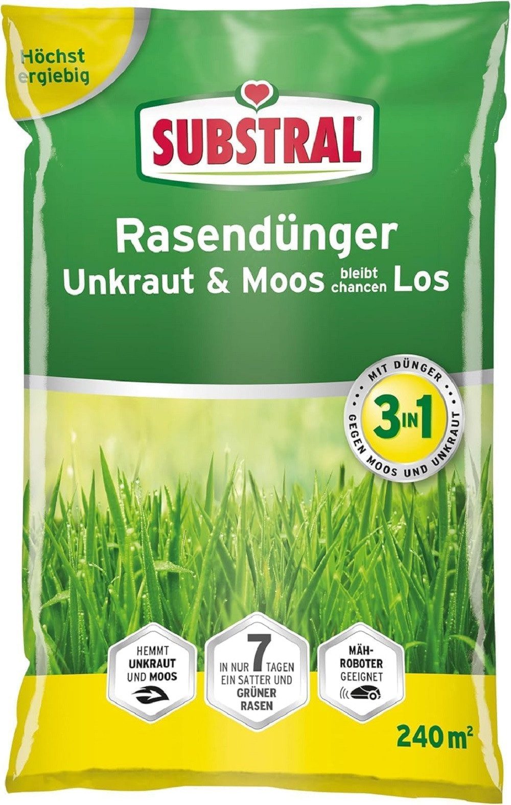 Substral Rasendünger Substral Rasendünger Unkraut & Moos bleibt chancenLOS 7,2 kg