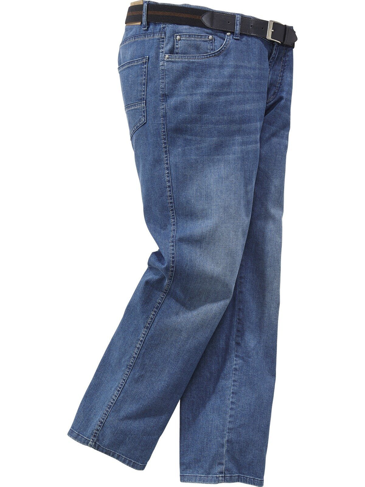 Comfort-fit-Jeans blau Gürtel Vanderstorm Jan JOEL mit