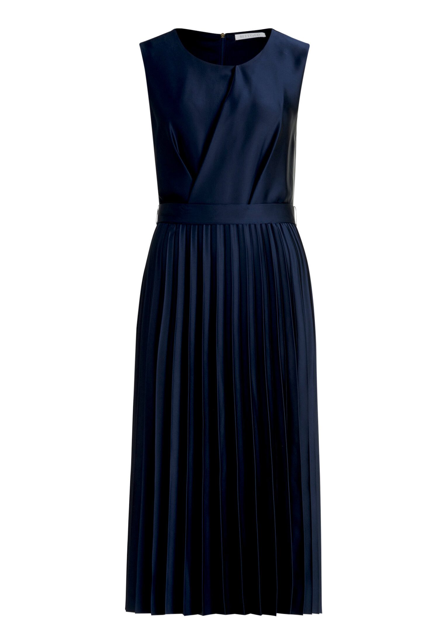 Betty&Co Chiffonkleid Damen mit Plissee Plissee