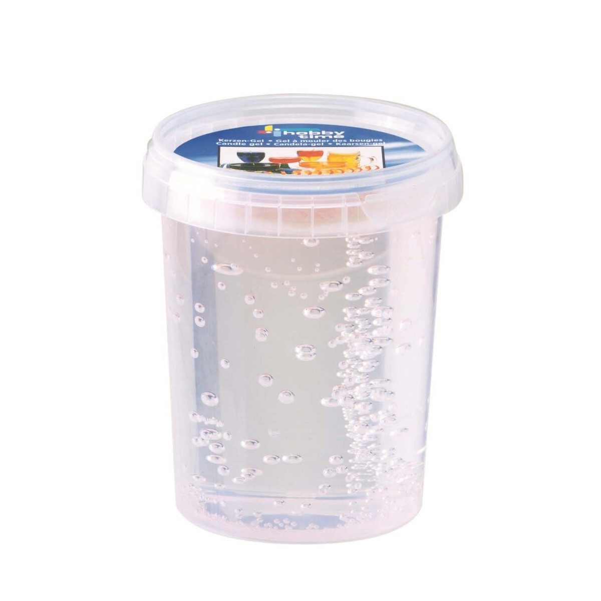 Glorex Formkerze GLOREX Kerzen Gel mit Docht farblos 400g