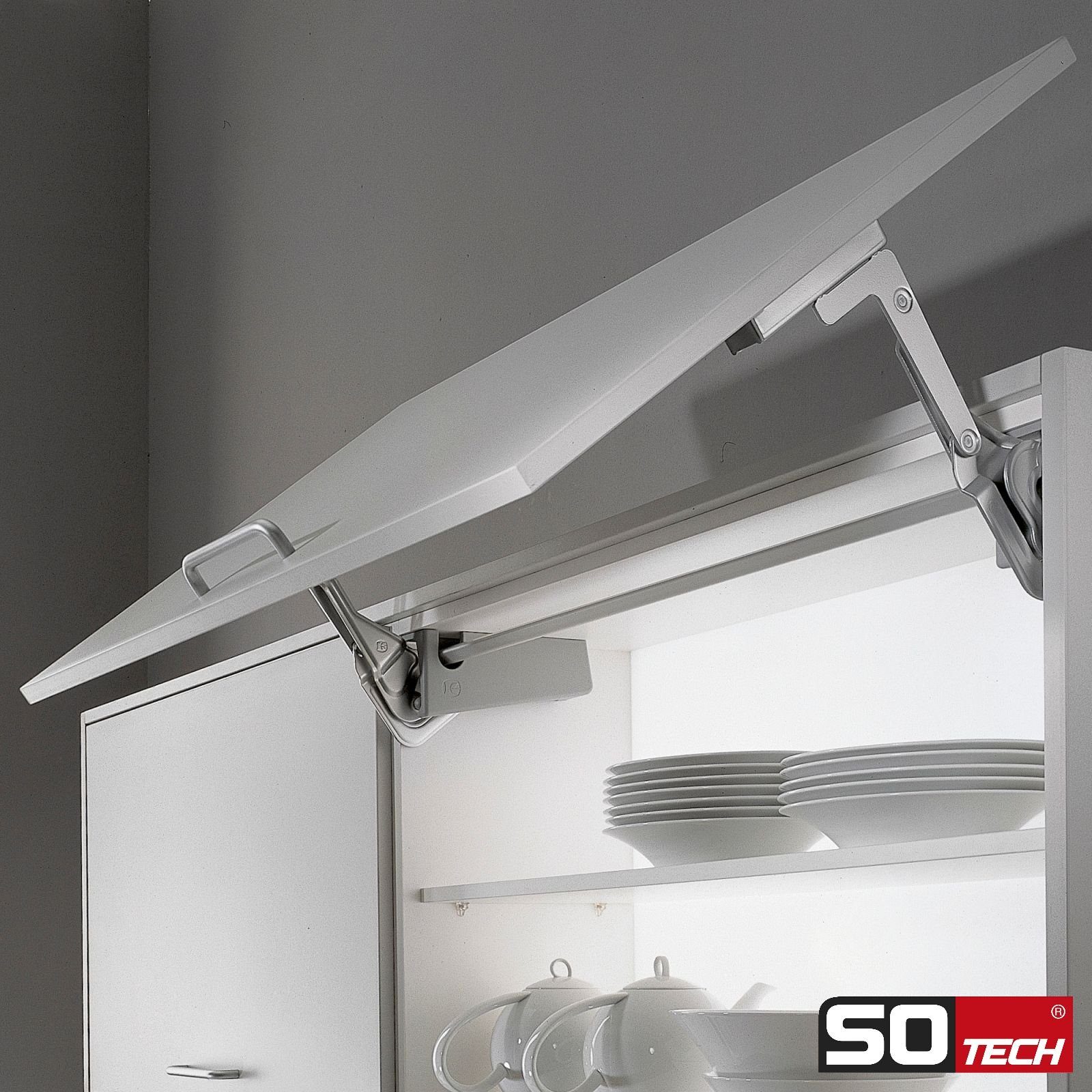 SO-TECH® Druckfeder Gasdruckdämpfer Lift-O-Mat 250N - Ersatzteil für Beschläge (1 St), Kompressionsfeder 250N für KESSEBÖHMER Lift-o-Mat – Bild 3 von 5