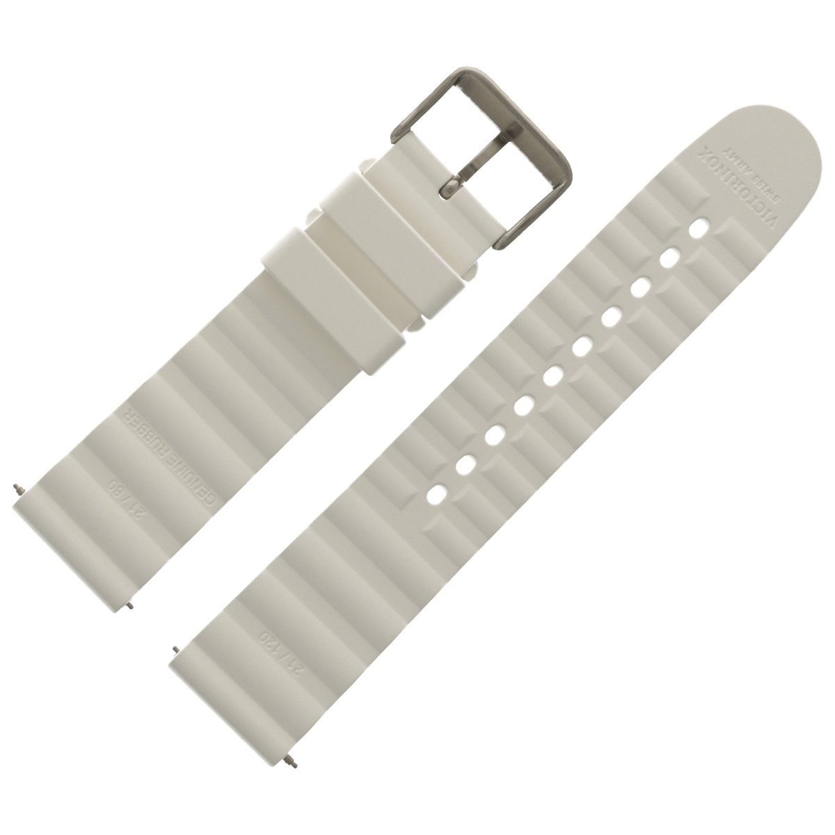 Victorinox Uhrenarmband 21mm Kunststoff Weiss 006229