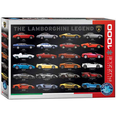 EUROGRAPHICS Puzzle EuroGraphics 6000-0822 The Lamborghini Legend, 1000 Puzzleteile