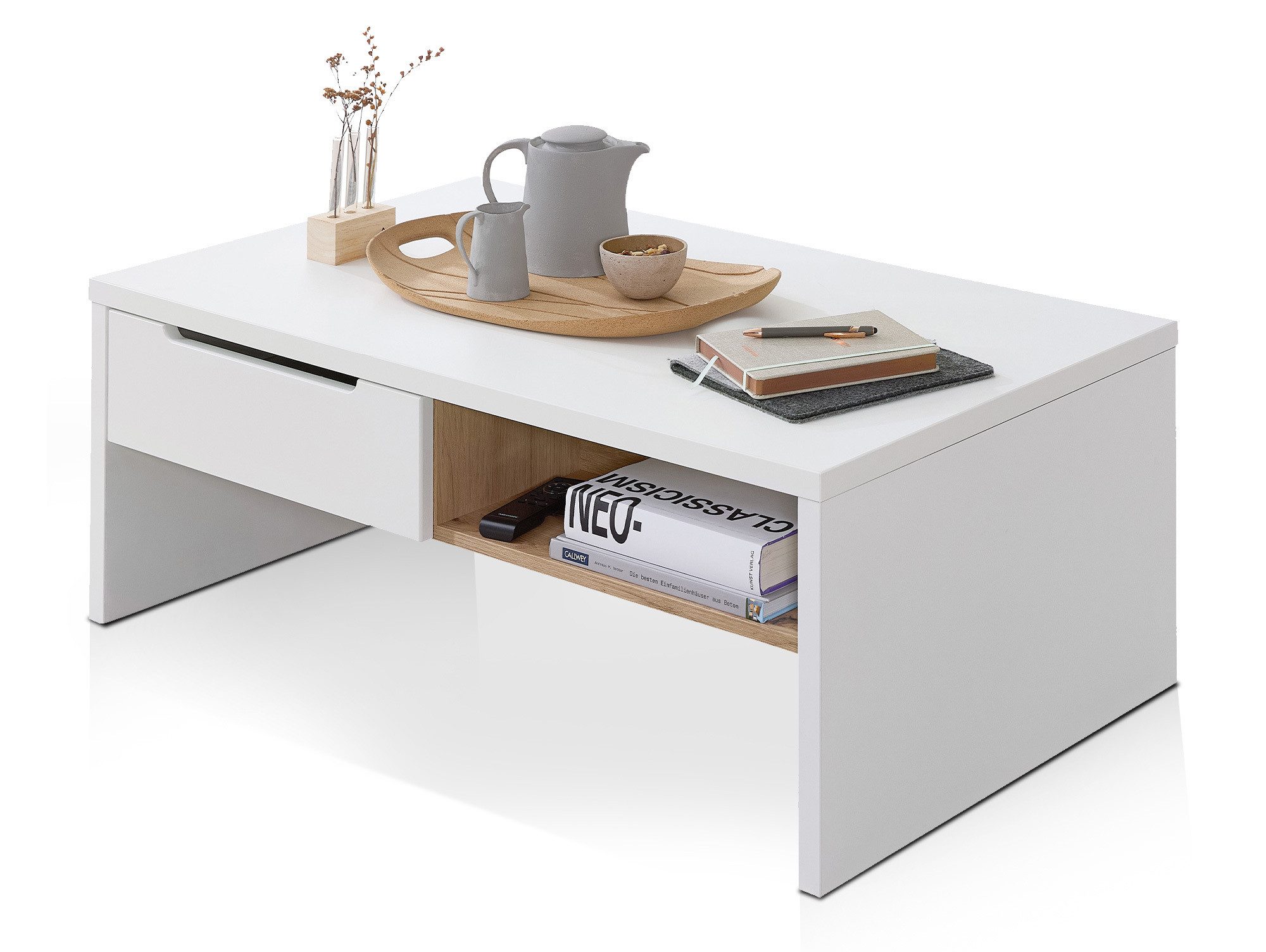 Moebel-Eins Couchtisch MAILAND Couchtisch, Material Dekorspanplatte, MAILAND Couchtisch, Material Dekorspanplatte