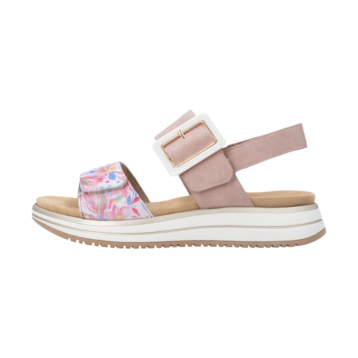 Remonte D1J53 Damen Sandale Sandaletten, Sommerschuhe, Badeschuhe, Riemchen, Schlappen