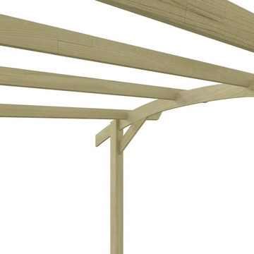 vidaXL Pergola Garten-Pergola Kiefernholz Imprägniert 180x197x210 cm