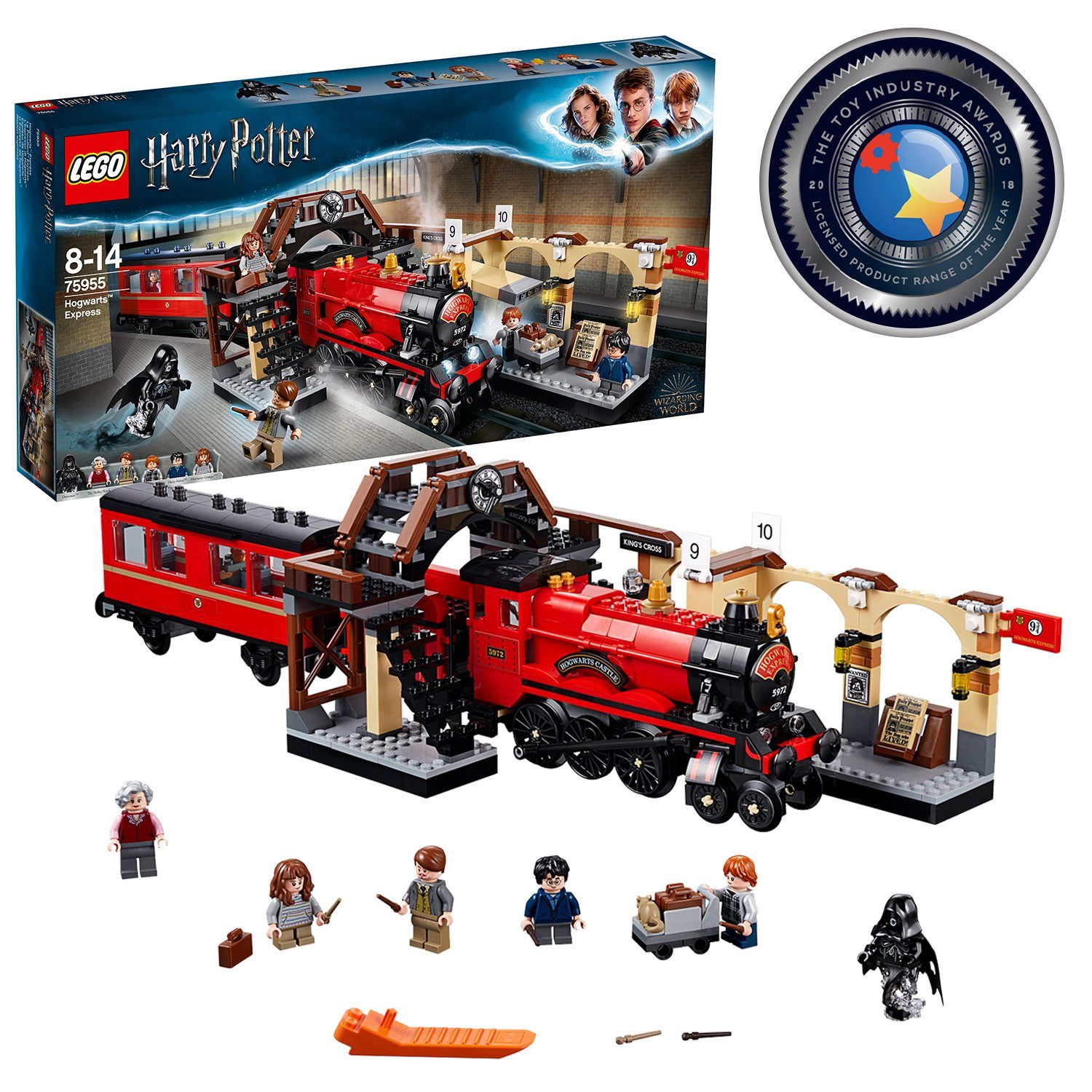 LEGO® Express, LEGO® Harry Hogwarts™ (801 Konstruktionsspielsteine - St) Potter™