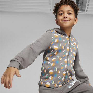 PUMA Kapuzenpullover ESS+ SUMMER CAMP Hoodie mit durchgehendem Reißverschluss Kinder