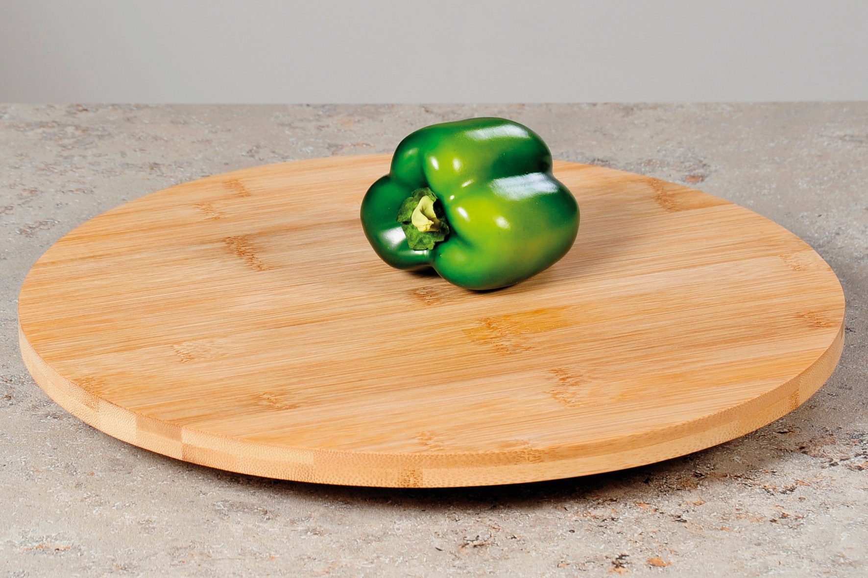 KESPER® Servierplatte Servierplatte, Holzwerkstoff, (1-tlg), Ø 35 cm