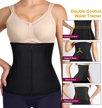 Cbei Corsage Korsett Damen Waist Trainer Taillenformer Bauchweggürtel Shapewear (Wiederherstellung der Körperform, Unterstützung des unteren Rückens)