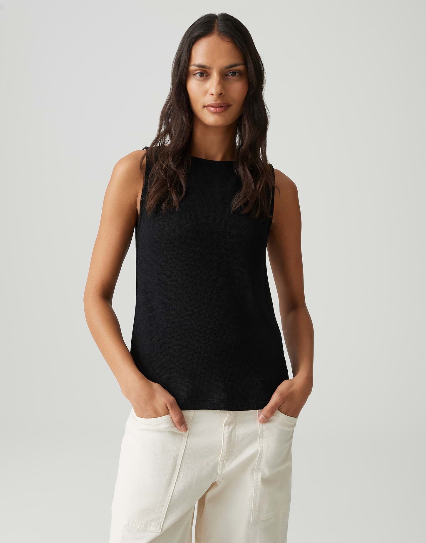 OPUS Shirttop ILONKA Loose in edler Strickoptik