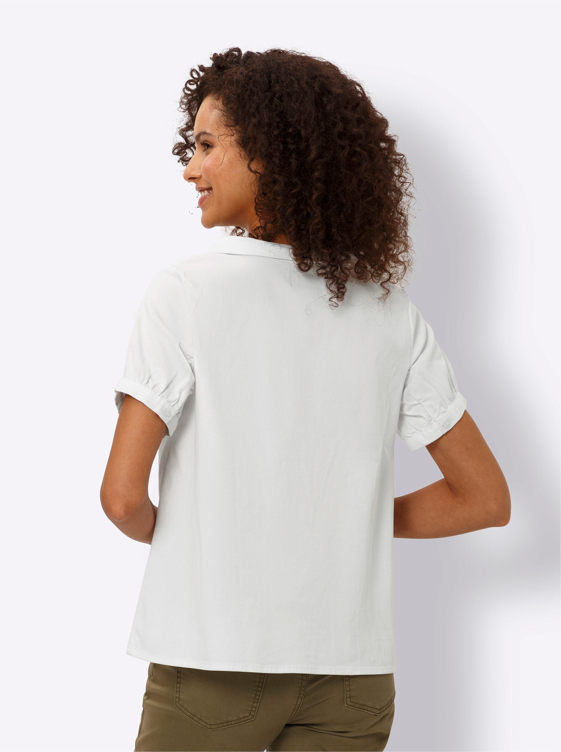 heine Klassische Bluse Jeansbluse . günstig online kaufen