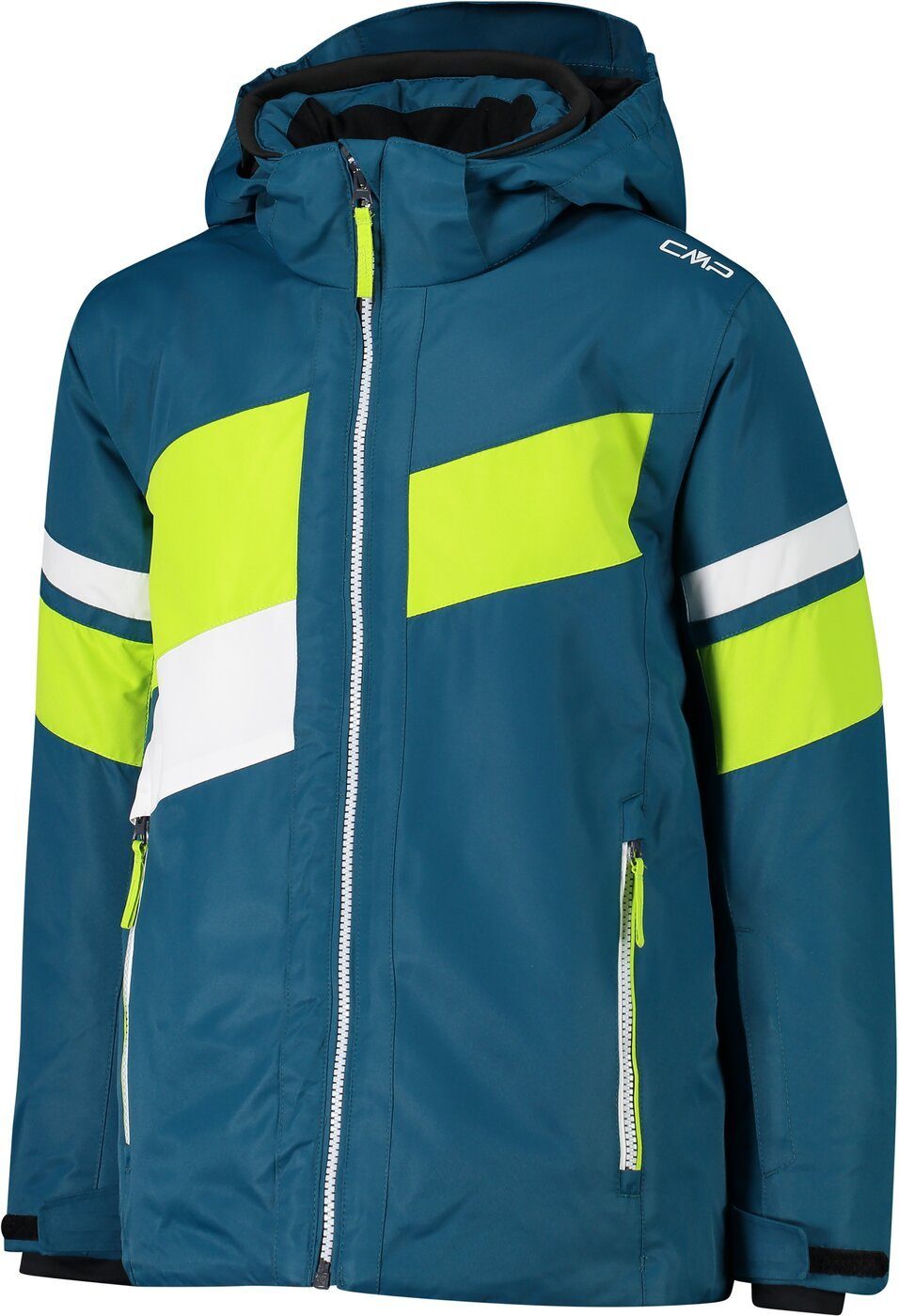 CMP Skijacke KID JACKET SNAPS HOOD DEEP LAKE