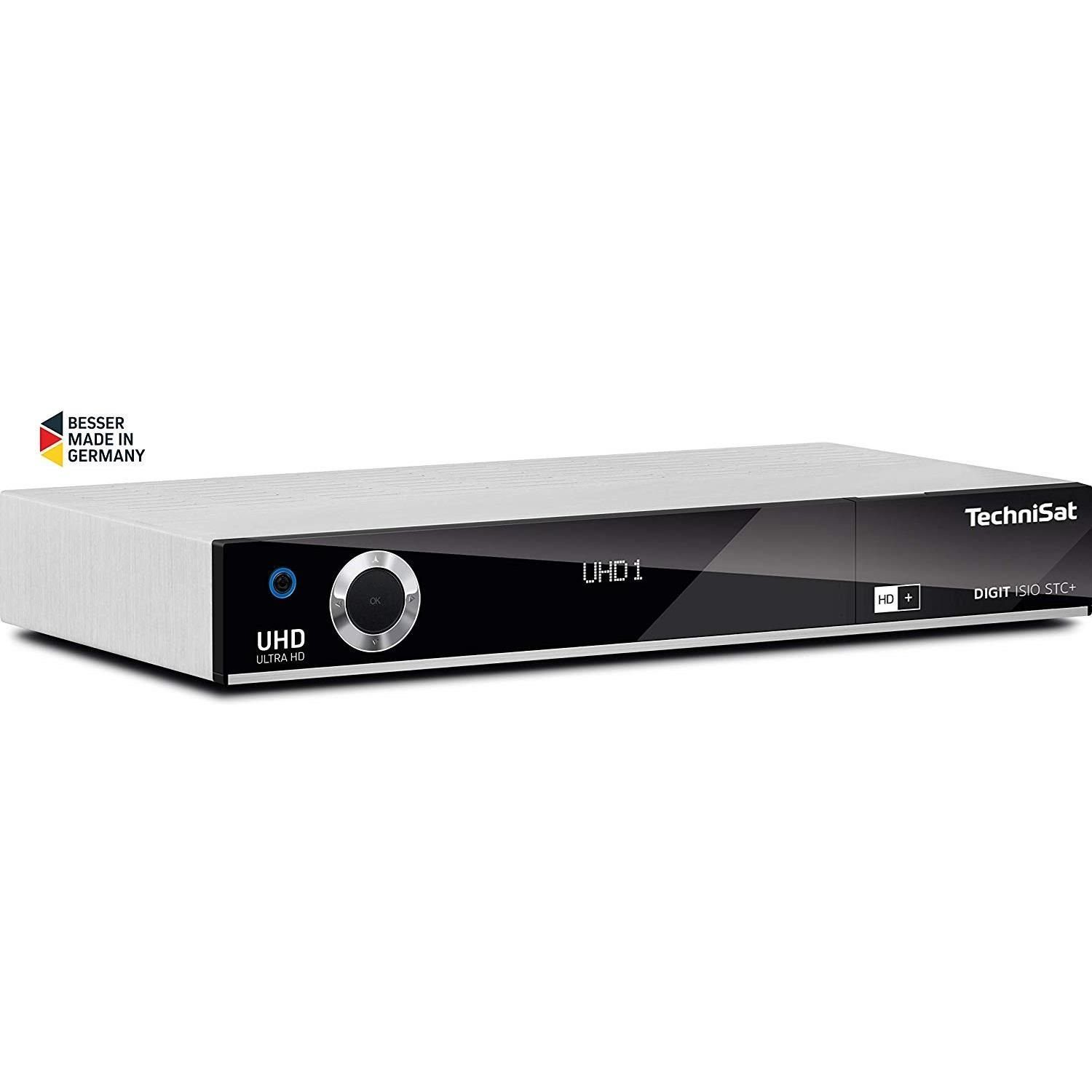 TechniSat TECHNIBOX UHD S – 4K Sat Receiver mit Twin Tuner (DVB-S/DVB-S2,  ISIO-Internetfunktion, App Steuerung, PVR Aufnahmefunktion, WLAN, LAN, CI+,  USB) schwarz : : Elektronik & Foto