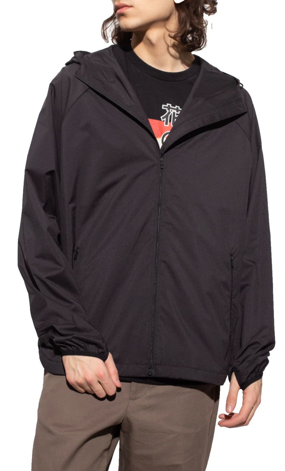 KENZO Allwetterjacke K-Tiger Windjacke Windbreaker Jacke K-Tiger Logo, kleiner Badge auf der Brust