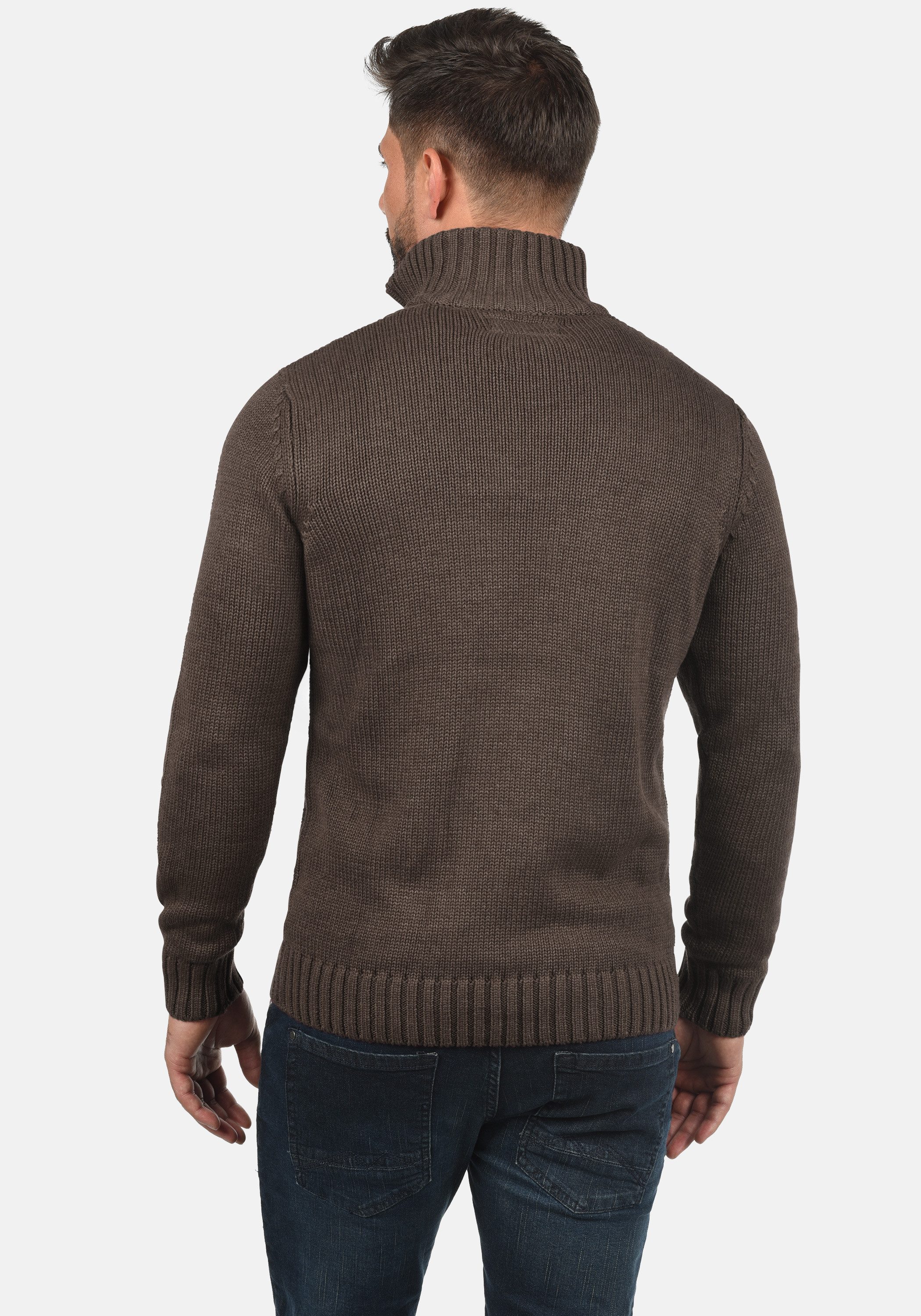 !Solid Strickjacke SDPoul Strickjacke mit Stehkragen