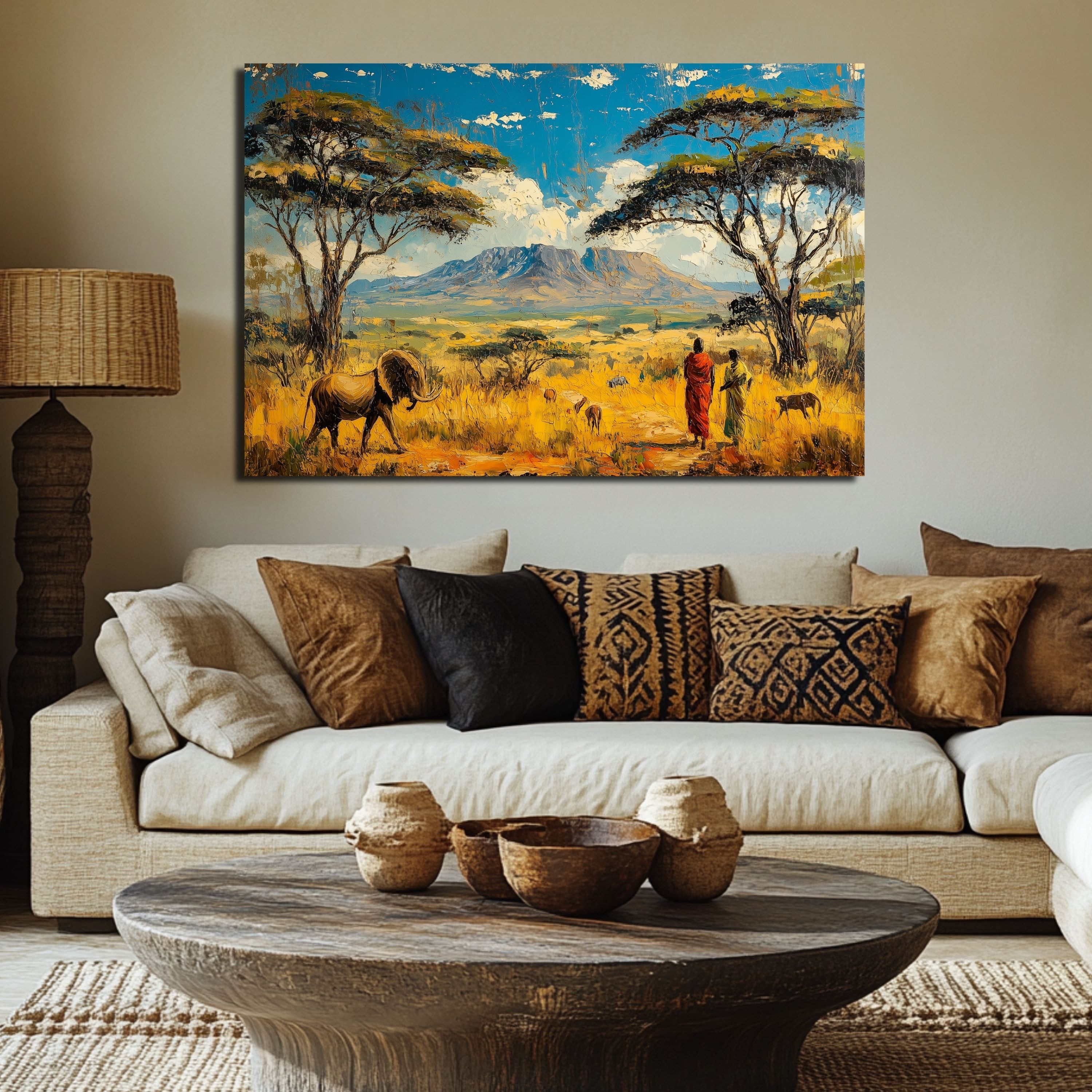 DARO Design Leinwandbild Modern Abstrakt Wandbilder günstig online kaufen