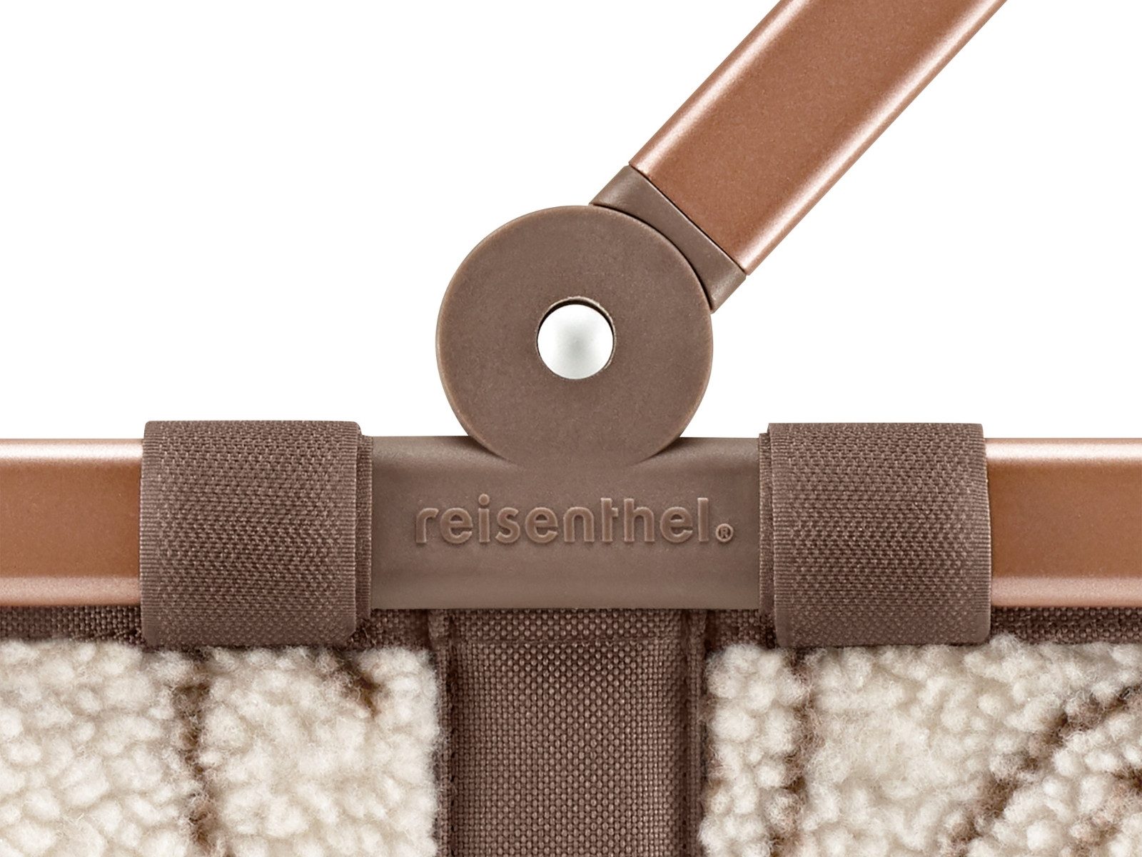REISENTHEL® Einkaufskorb carrybag smiley® teddy chocolate – Bild 5 von 5