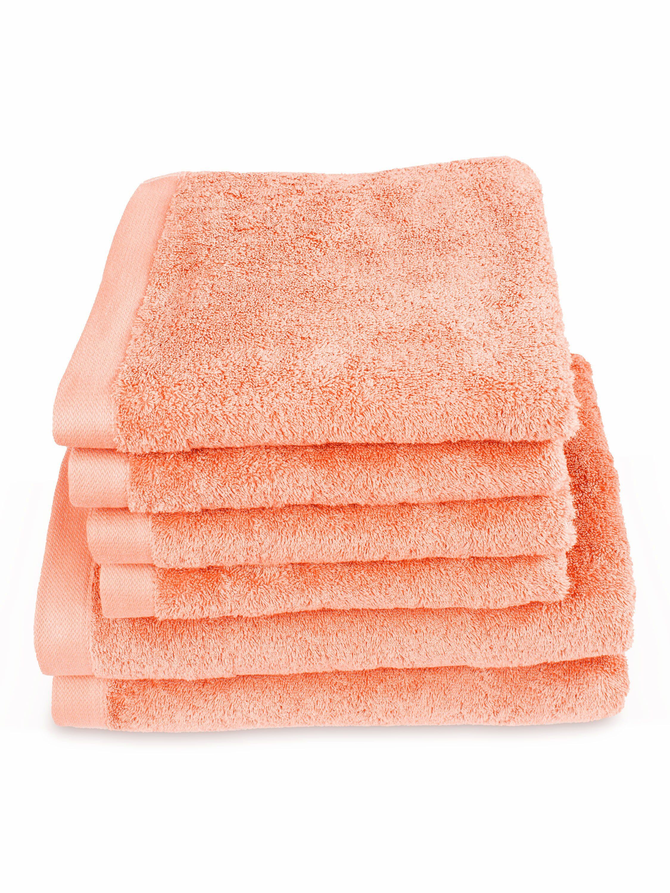 Herzbach Home Handtuch Set Pura, (6-St), günstig online kaufen