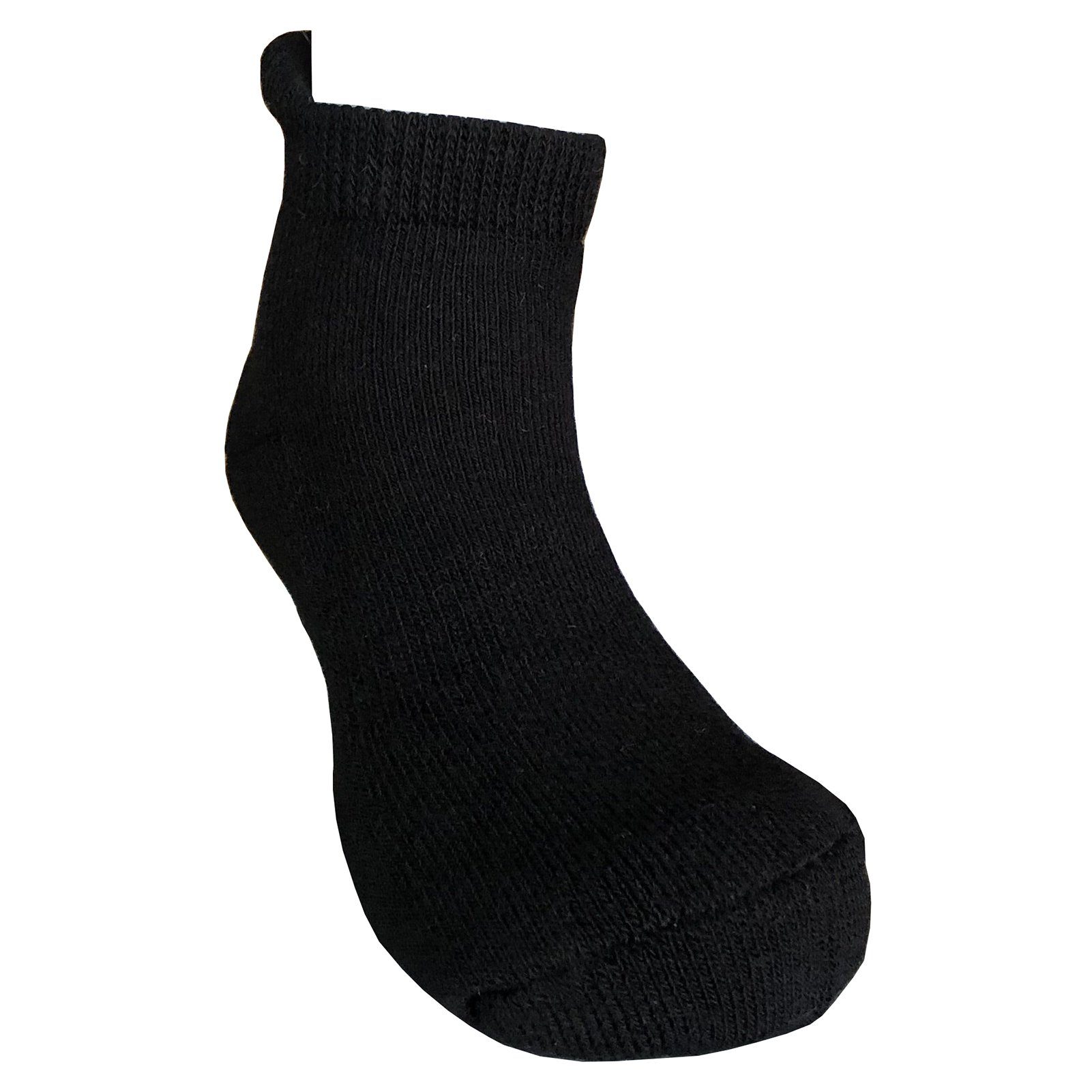 Yalion Arbeitssocken Babysocken Anti-Rutsch-Socken Atmungsaktiv Schwarz warm Socke Weiche und Kinder Baumwoll (3-Paar)