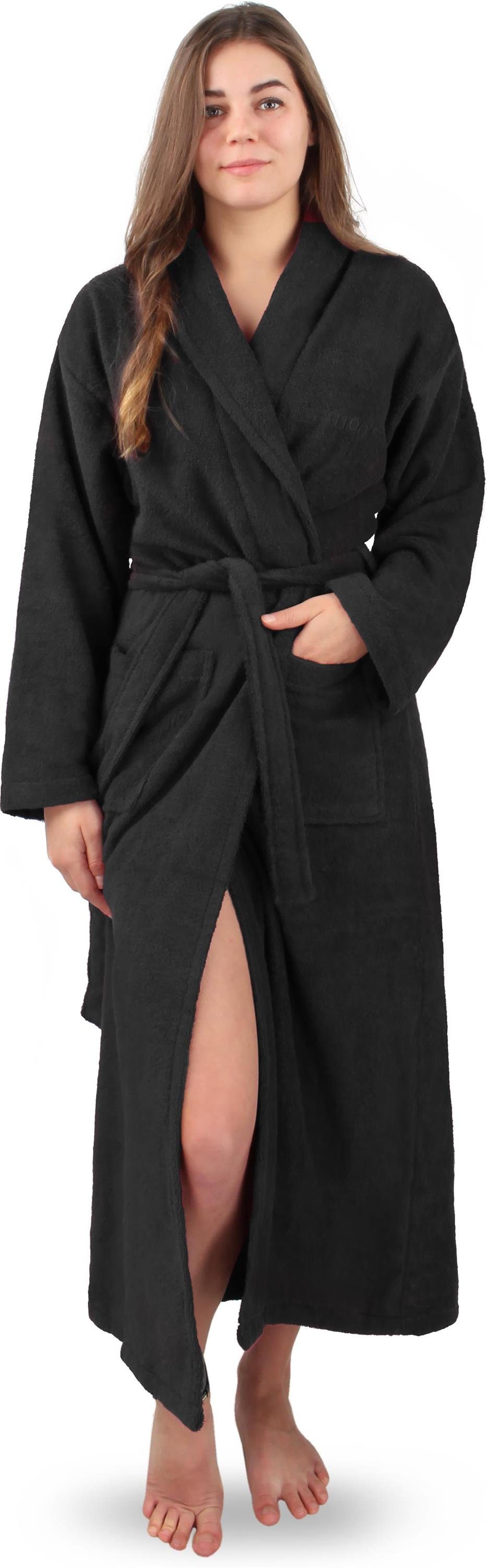 normani Damenbademantel Bademantel aus 100 % Baumwolle Lola, 135, Baumwolle günstig online kaufen