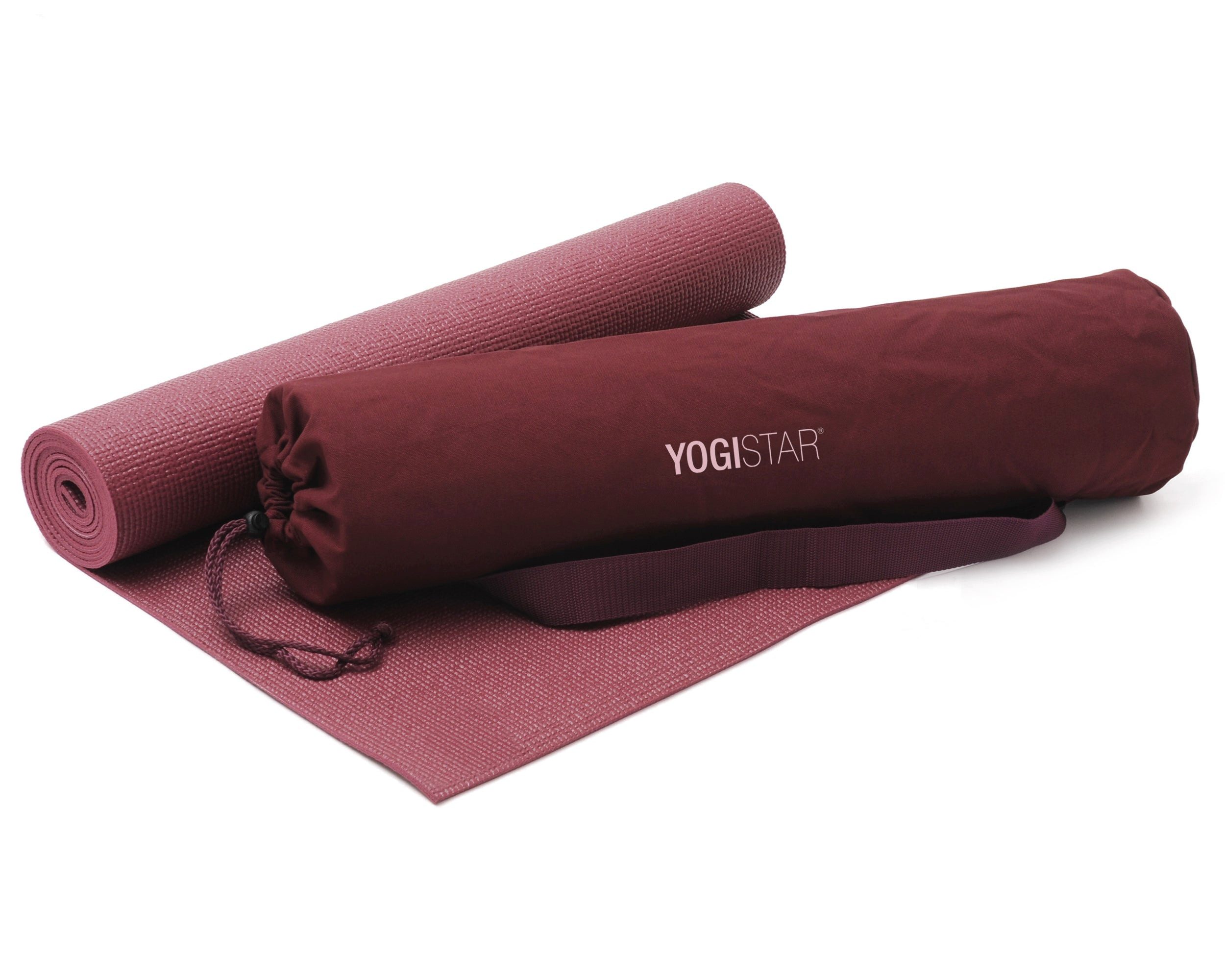Yogistar Yogamatte Yoga-Set Starter Edition (Yogamatte + Yogatasche) (Yogamatte, Yogatasche, 1-St., Yogamatte, Yogatasche), Yoga-Set: rutschfeste Matte & Baumwo – Bild 3 von 5