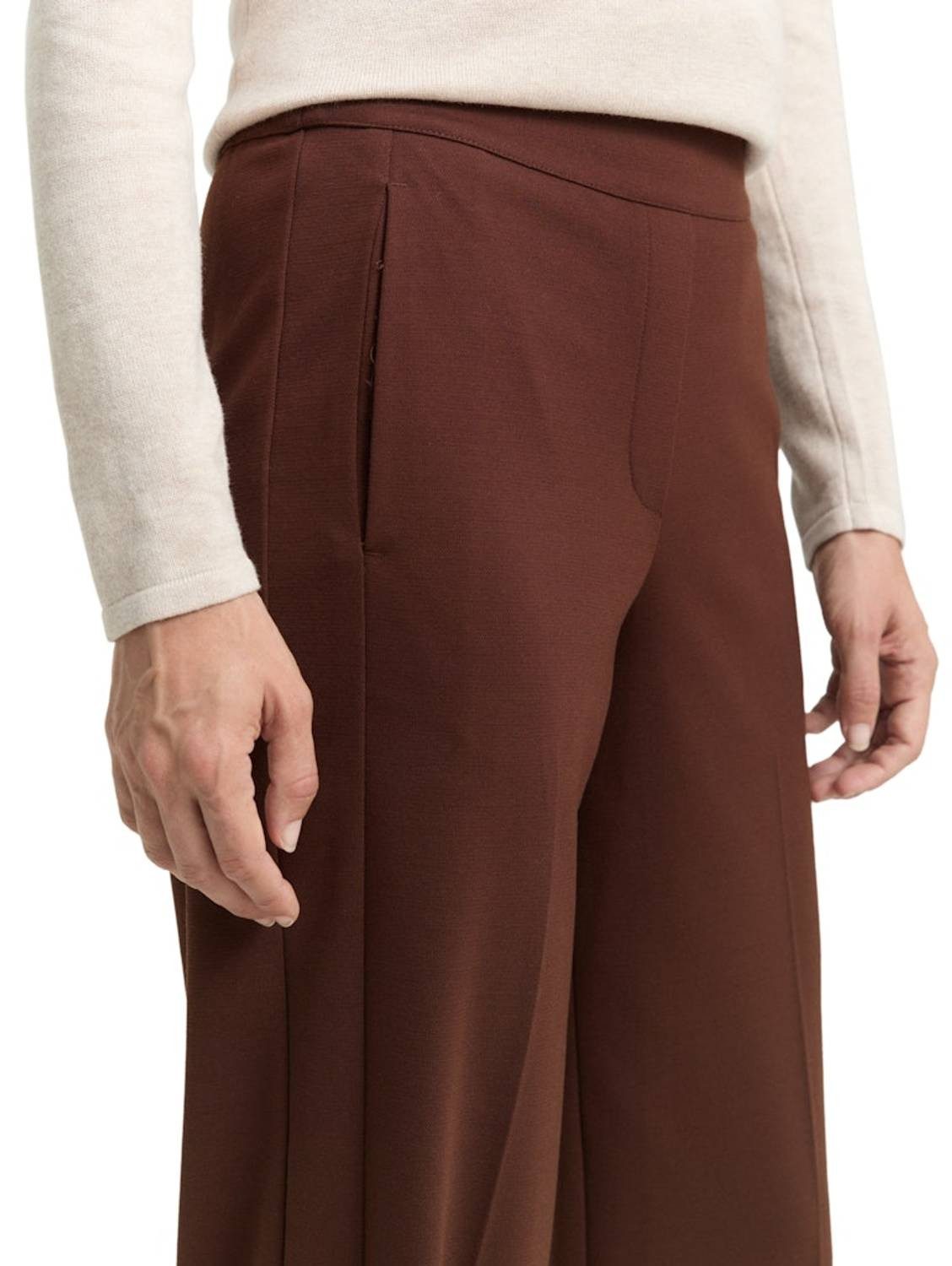 TOM TAILOR Stoffhose Elegante Bügelfalten für einen smarten Look