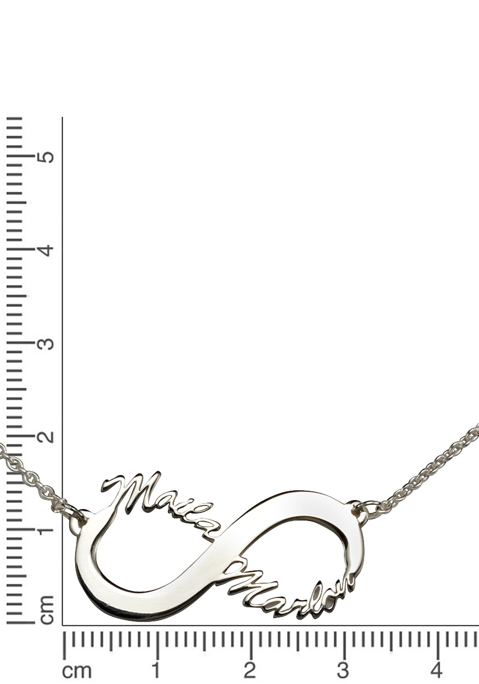 Firetti Namenskette Schmuck Geschenk Silber 925 Halskette mit deinem Namen