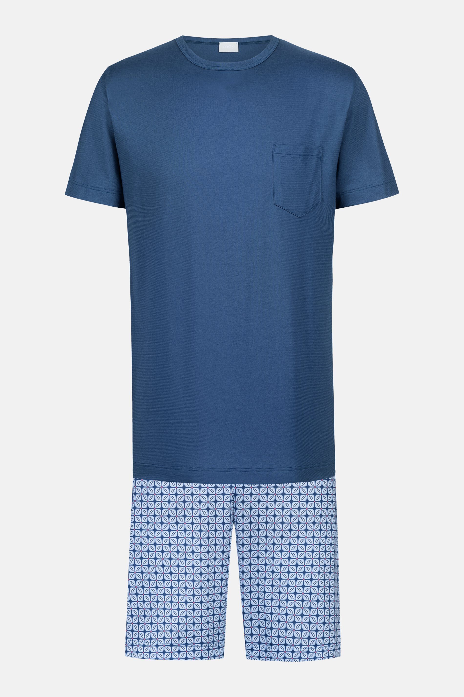 Mey Schlafanzug Mey male Anzug kurz Serie Summer Flower (2 tlg) Reine Baumw günstig online kaufen